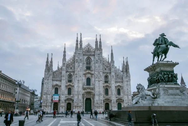 Vista Duomo di Milano