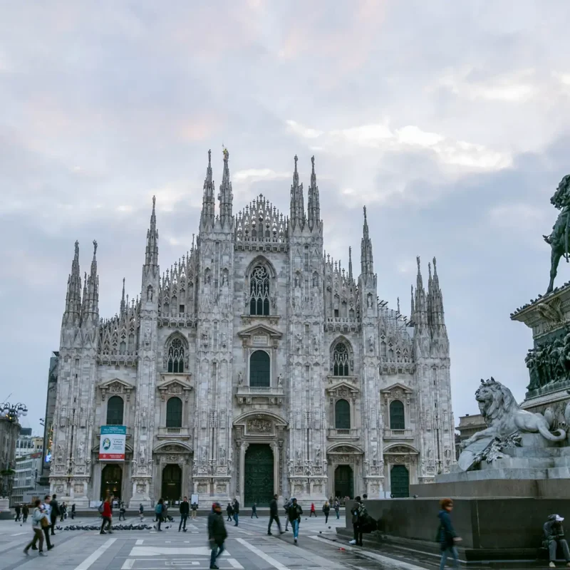 Vista Duomo di Milano
